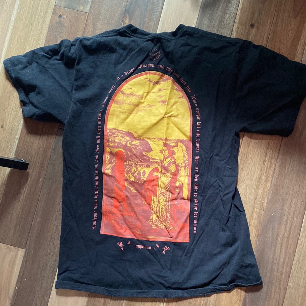Black EMPYRE Shirt With Portrait on Back